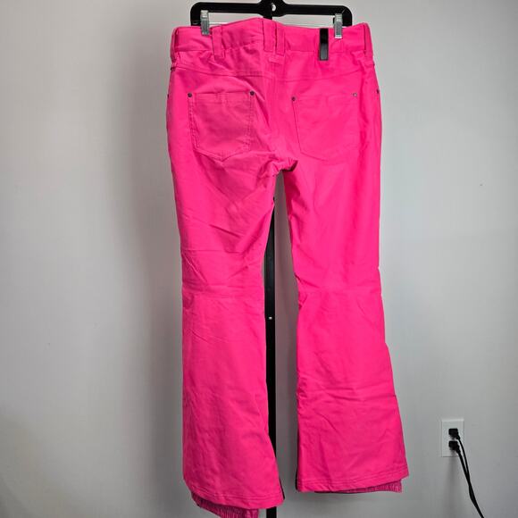 Aperture Pink Snow Pants Skiing Snowboarding Waterproof Outerwear Large - Picture 5 of 8